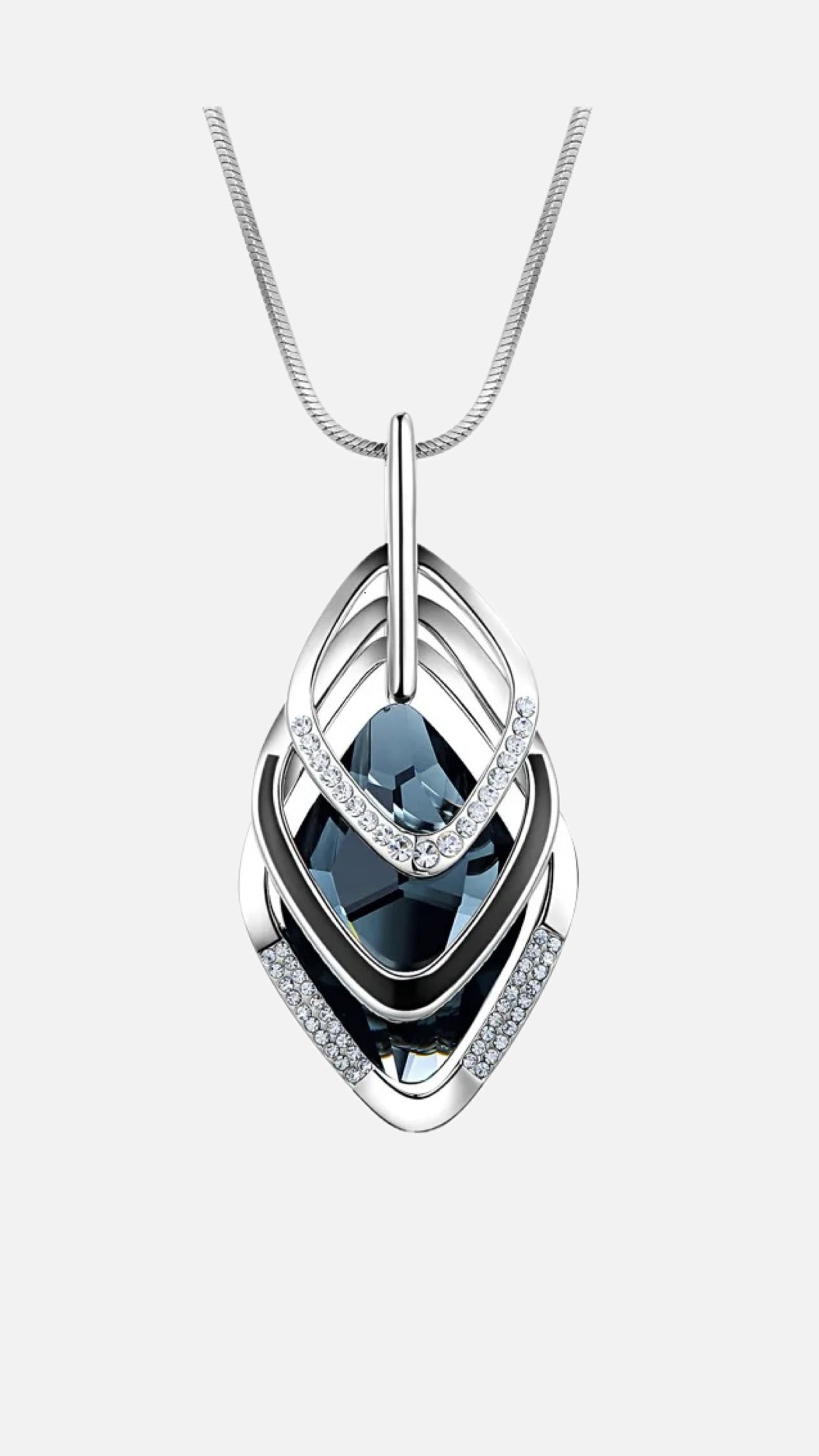 Geometric Long Necklace for Women Happy Phoenix