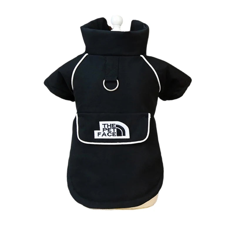 Warm Fleece Waterproof Jacket for Small Dogs Happy Phoenix