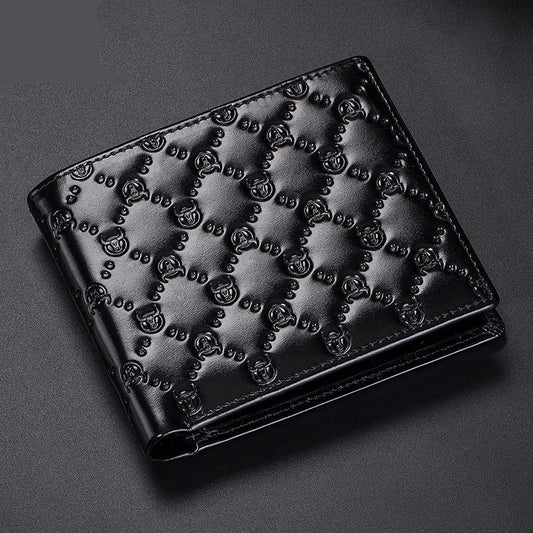 Fashion Genuine Leather Wallet Happy Phoenix