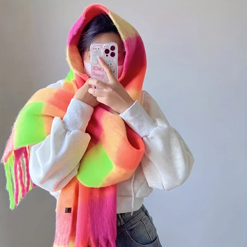 Luxury Thick Warm Pashmina Neckerchief Happy Phoenix