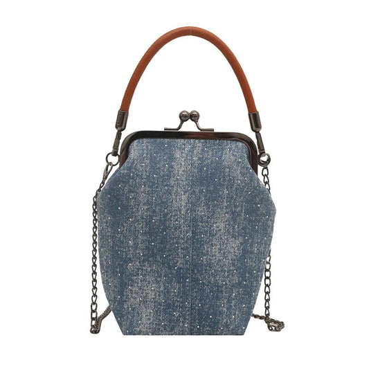 Designer Shoulder Bag with Vintage Charm Happy Phoenix