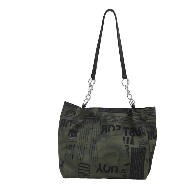 Casual Printed Korean Version Letter Bag Happy Phoenix