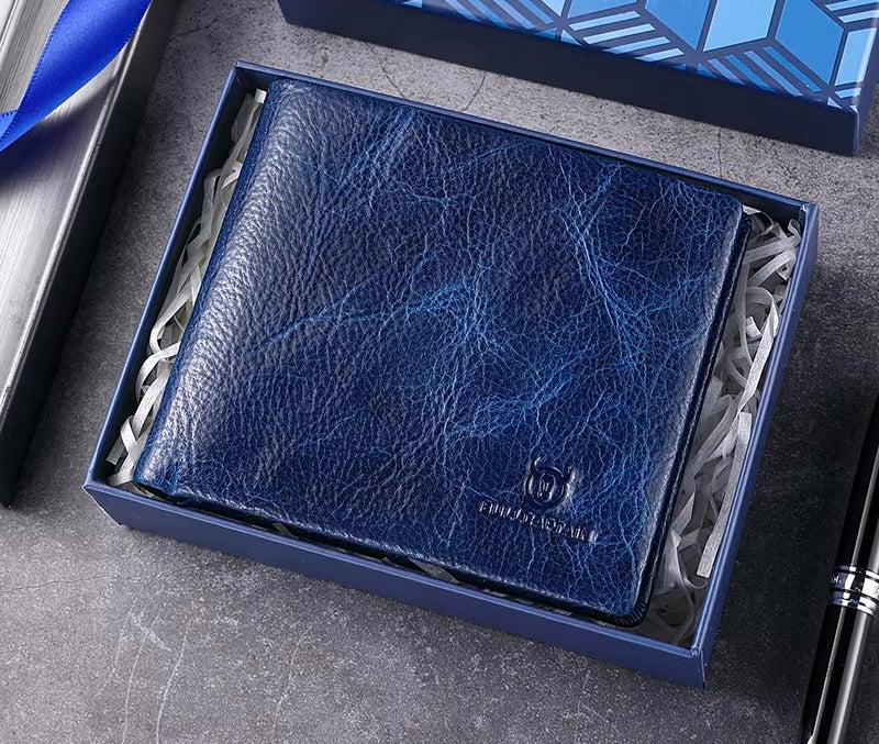 RFID Function Multi-card Leather Wallet Happy Phoenix