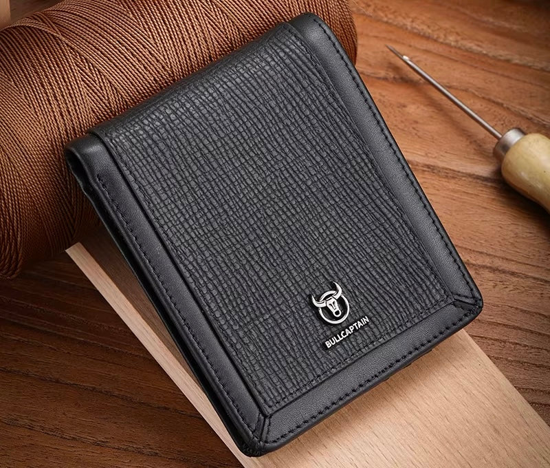 Genuine Leather Wallet with Coin Purse