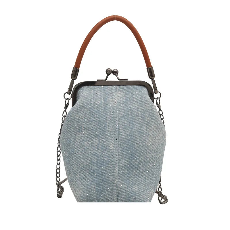 Designer Shoulder Bag with Vintage Charm Happy Phoenix