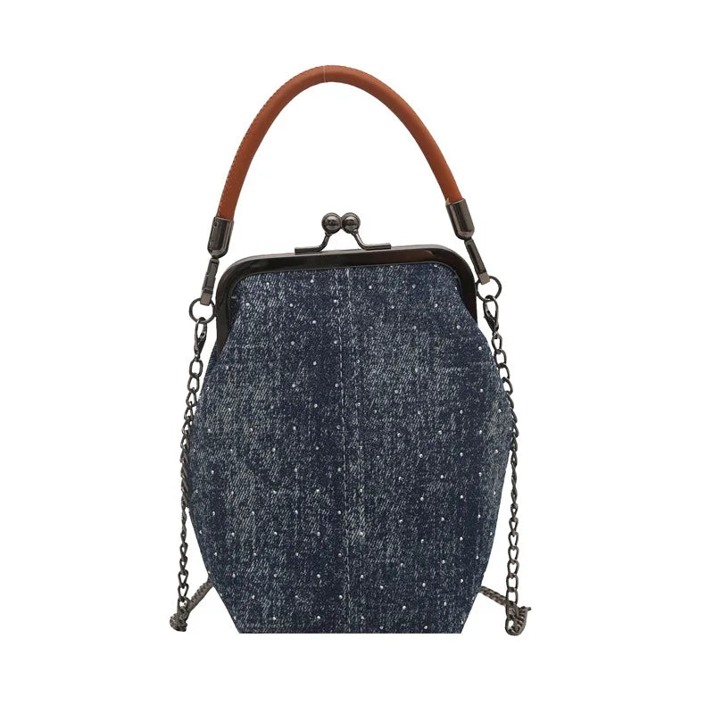 Designer Shoulder Bag with Vintage Charm Happy Phoenix