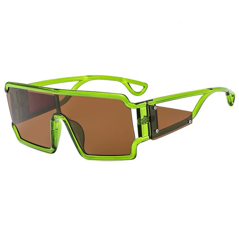 Personality Oversized Square Sunglasses Happy Phoenix