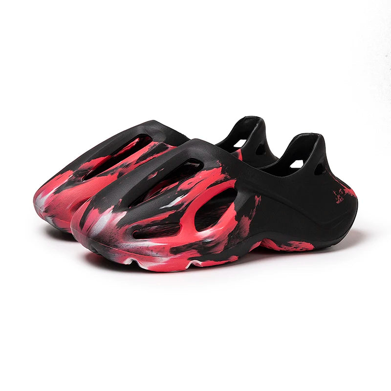 Summer Camouflage Comfy Platform Clogs Happy Phoenix