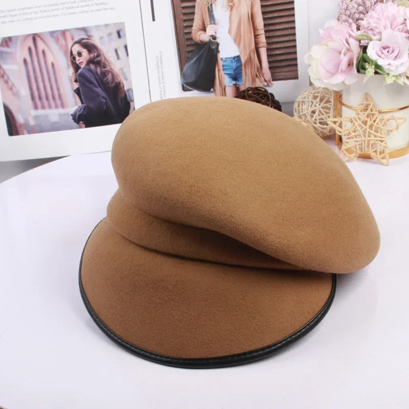 Casual Newsboy Retro Octagonal Cap Happy Phoenix
