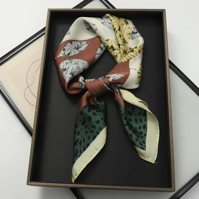 Silk Hair Tie Beach Bandana Happy Phoenix