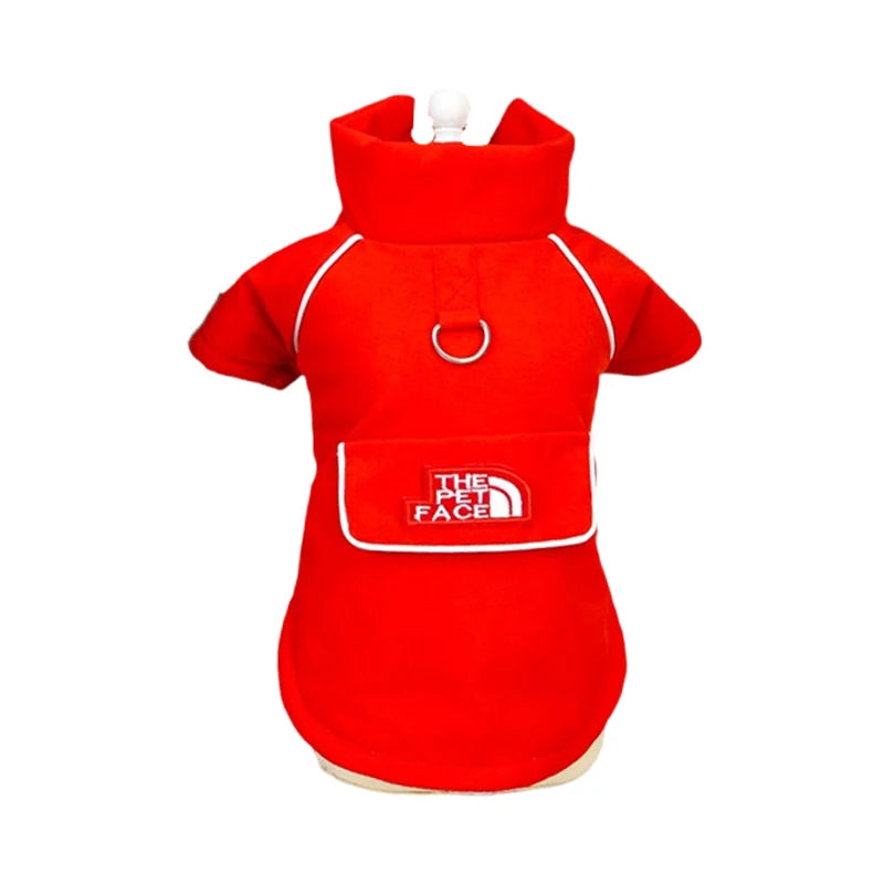 Warm Fleece Waterproof Jacket for Small Dogs Happy Phoenix