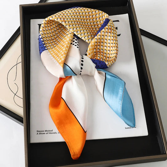 Silk Hair Tie Beach Bandana Happy Phoenix