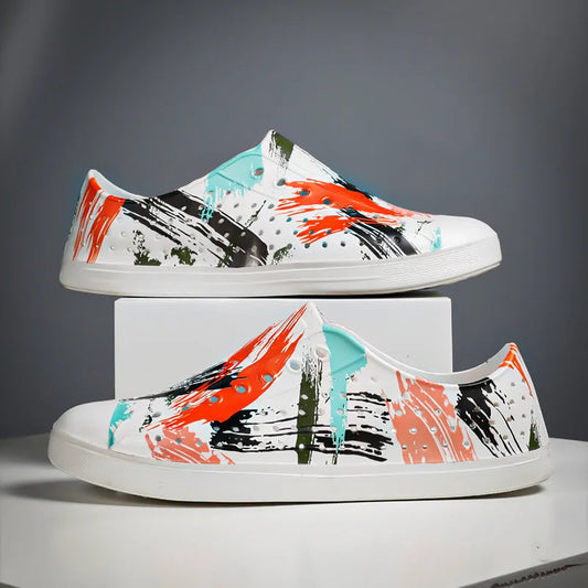 Graffiti Sneakers with a Side of Sass Happy Phoenix