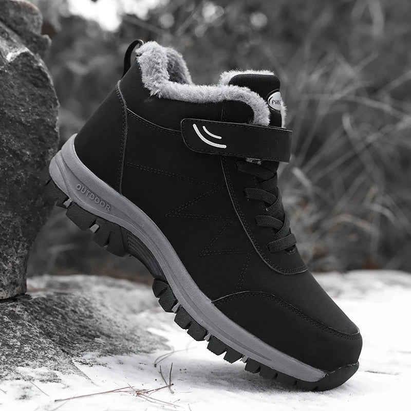 Winter Non-Slip Plush Waterproof Shoes Happy Phoenix