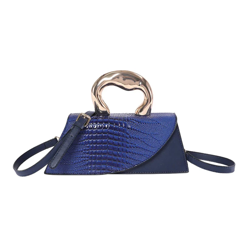 Glossy Stone Pattern Crossbody Bag Happy Phoenix