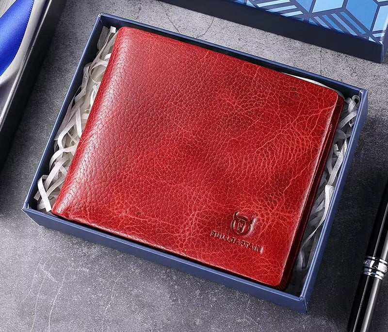 RFID Function Multi-card Leather Wallet Happy Phoenix