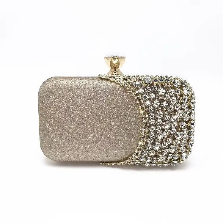 Exquisite Diamond-Adorned Clutch Happy Phoenix