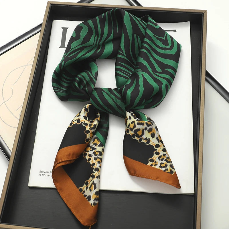 Luxury Cat Neck Hair Tie Band Beach Kerchief Happy Phoenix