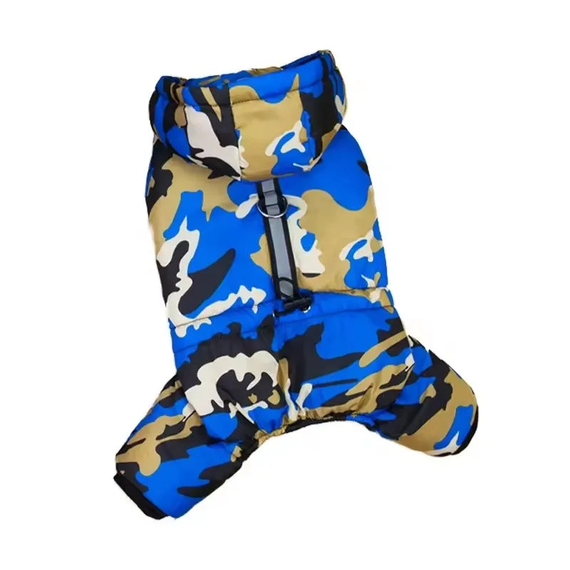 Camo-style Warm Jumpsuit. for Small Dog Happy Phoenix