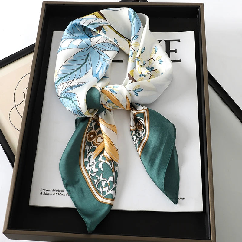 Silk Hair Tie Beach Bandana Happy Phoenix