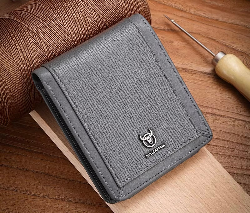 Genuine Leather Wallet with Coin Purse