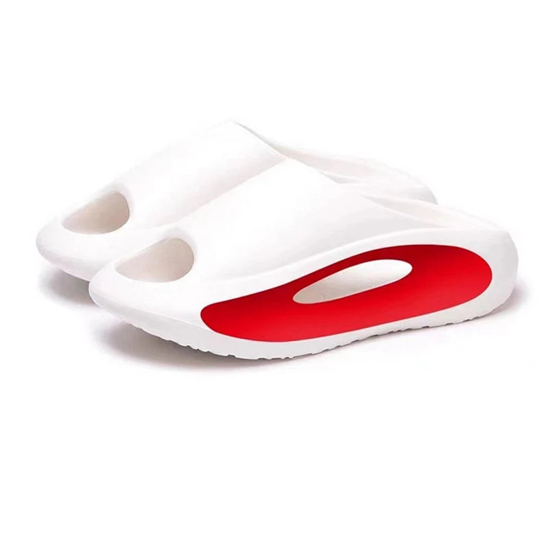 Unisex Thick Bottom Non-Slip Slides Happy Phoenix