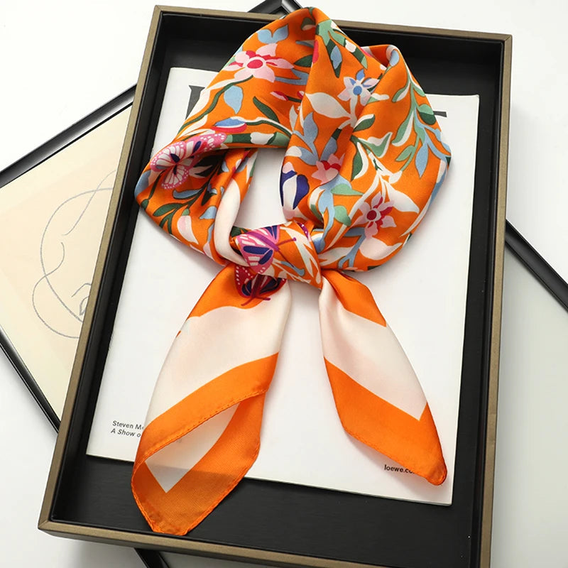 Luxury Cat Neck Hair Tie Band Beach Kerchief Happy Phoenix