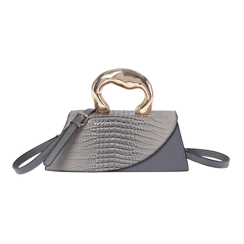 Glossy Stone Pattern Crossbody Bag Happy Phoenix
