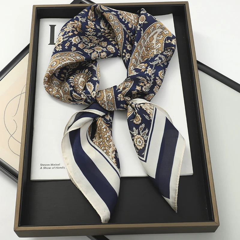 Silk Hair Tie Beach Bandana Happy Phoenix