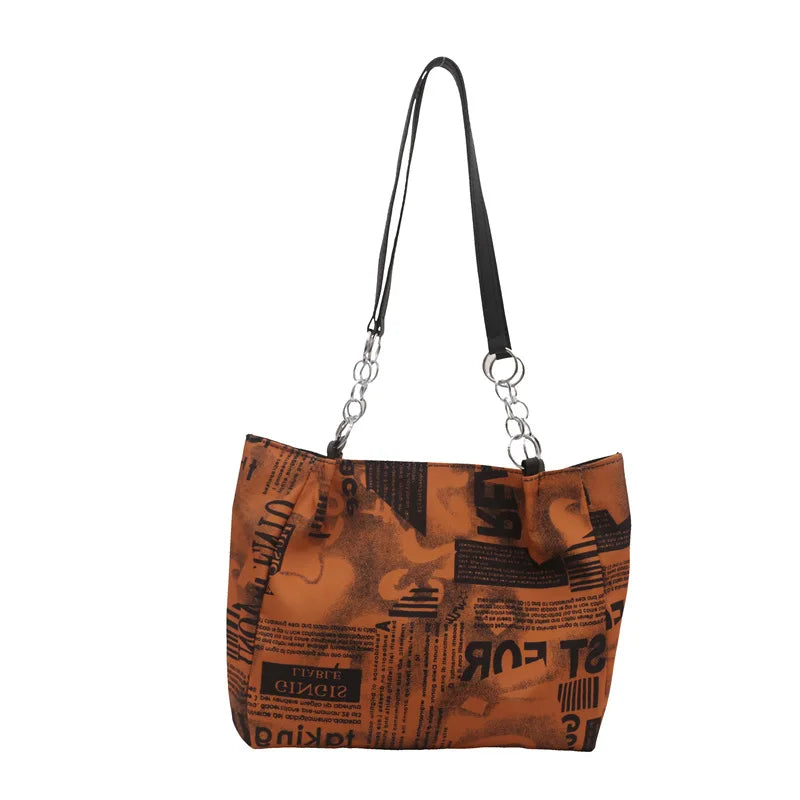 Casual Printed Korean Version Letter Bag Happy Phoenix