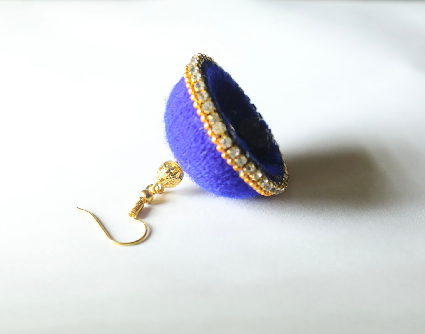 Purple Dangle Drop Earring