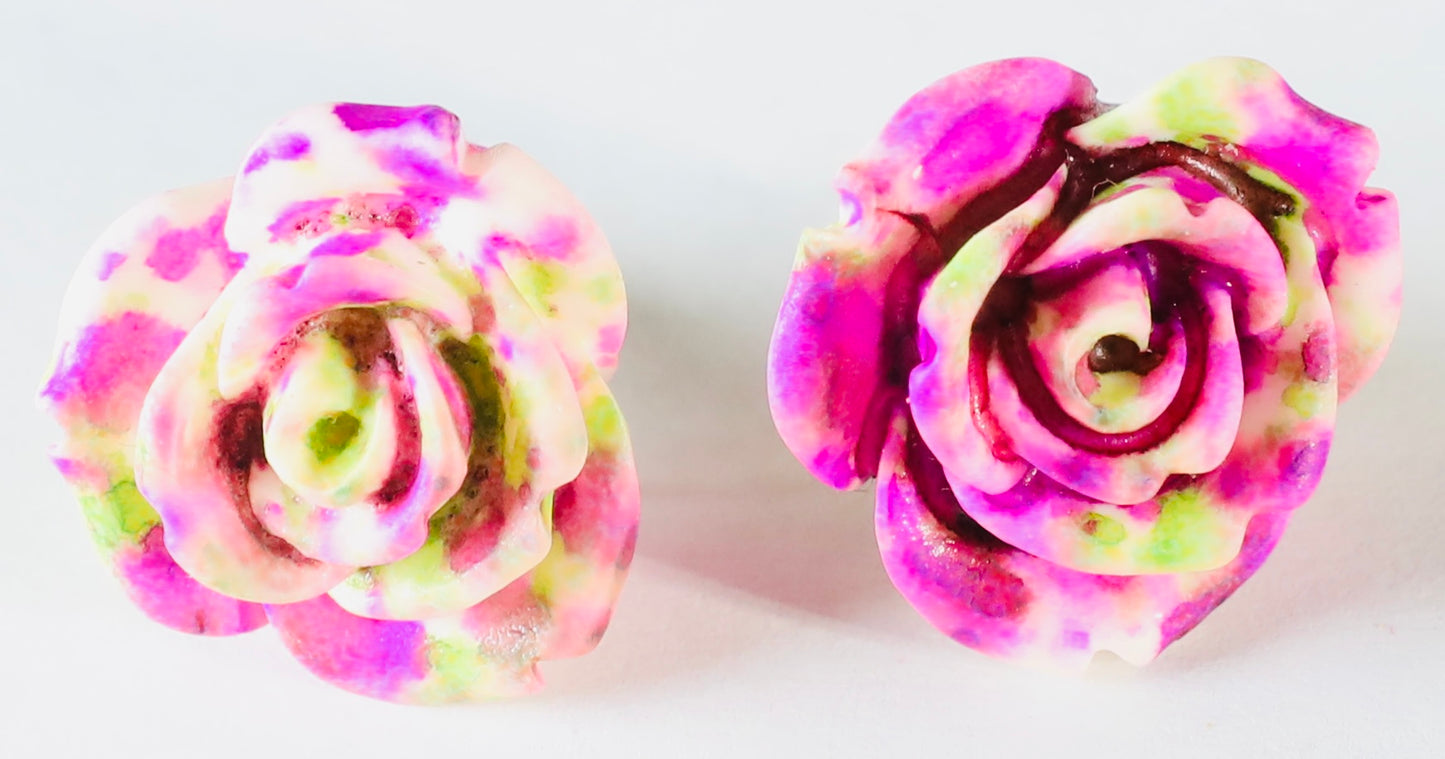 Rose Dangle Drop Earring