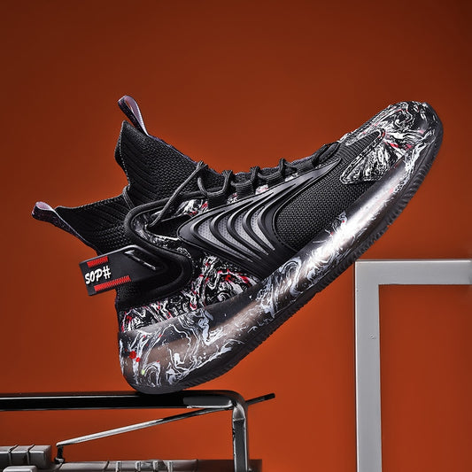 Men's Canvas Pattern Sneaker