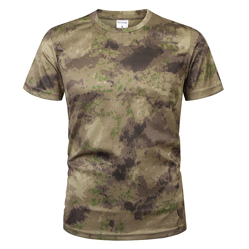 O-neck Quick Dry Short Sleeve Military T-shirt Happy Phoenix