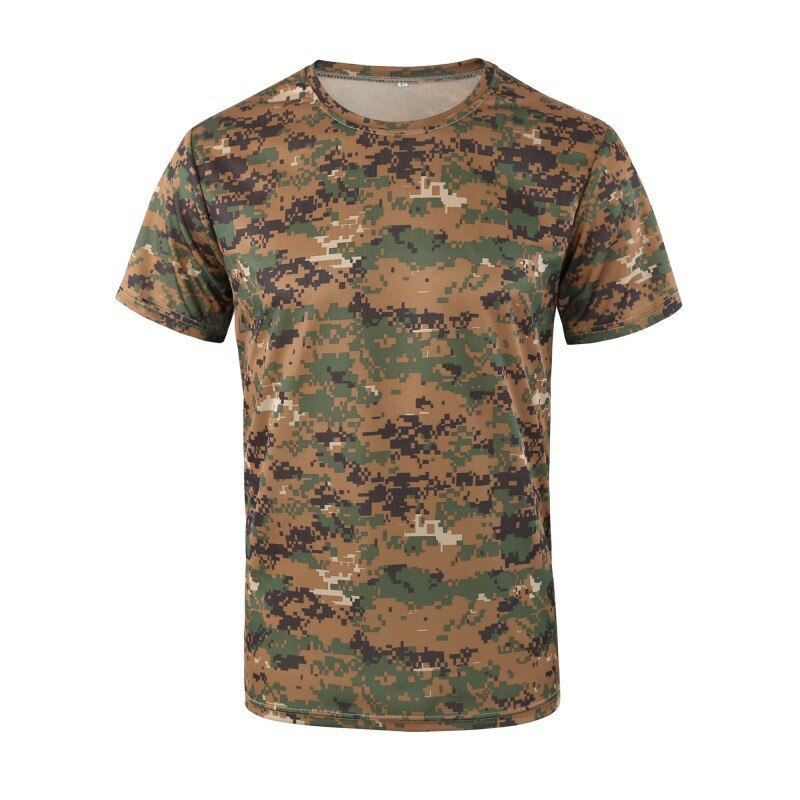 O-neck Quick Dry Short Sleeve Military T-shirt Happy Phoenix