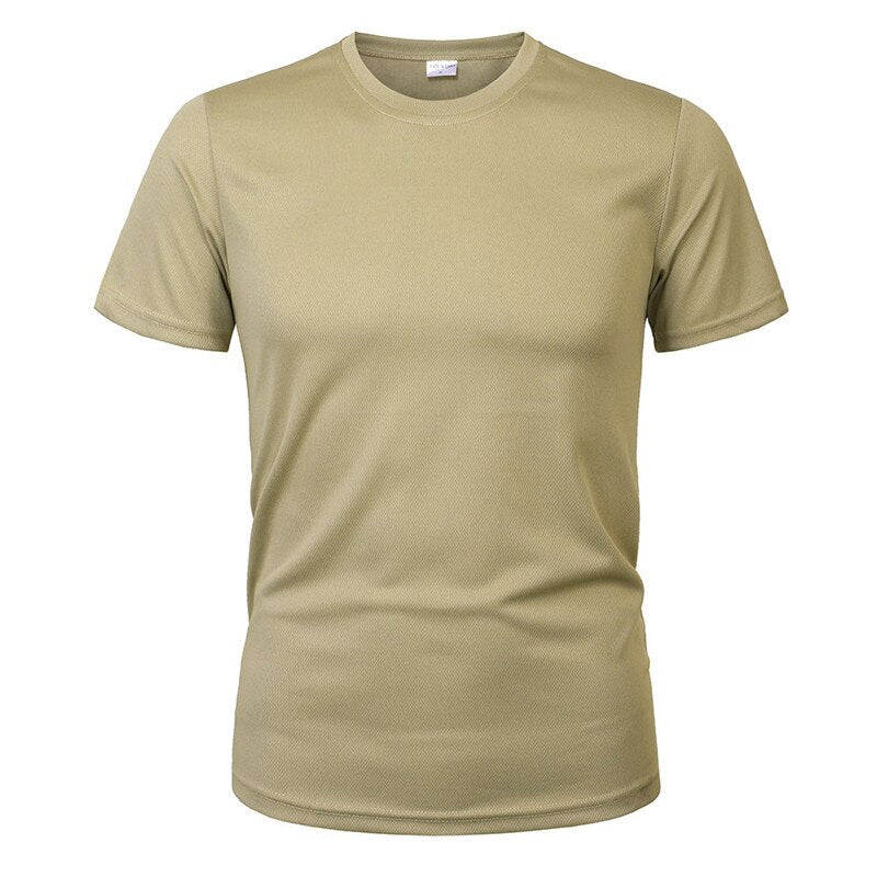 O-neck Quick Dry Short Sleeve Military T-shirt Happy Phoenix