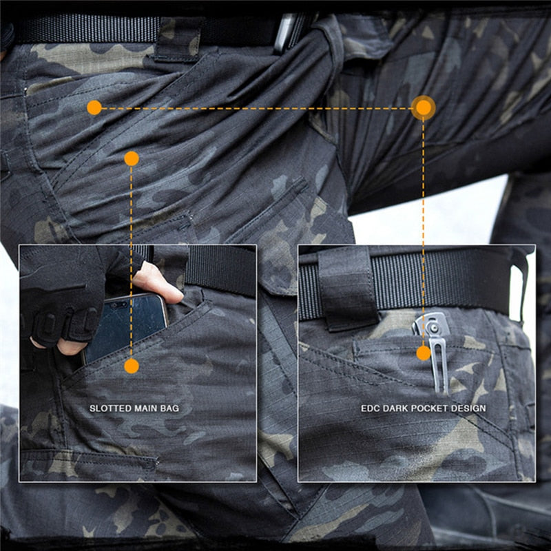 New Cargo Tactical Army Combat Casual Pants Happy Phoenix