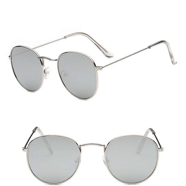 Retro Round Vintage Sunglasses Happy Phoenix