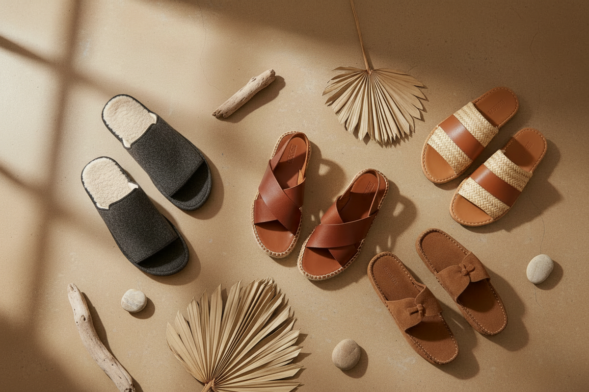 Men-s-Sandals-Slippers Happy Phoenix