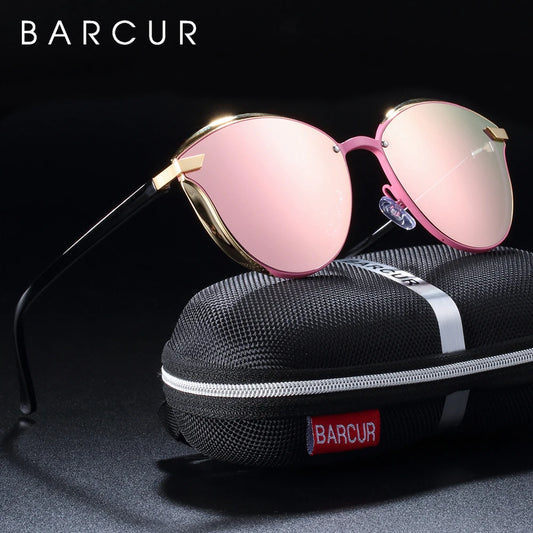 Luxury Round Polarized Sunglasses Happy Phoenix