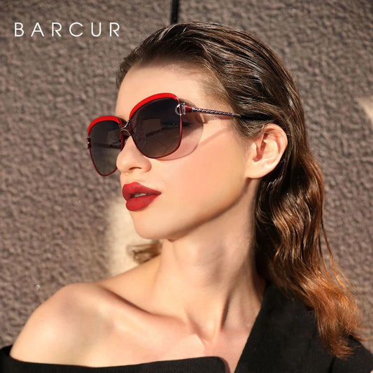 Luxury Brand Gradient Lens Round Sunglasses Happy Phoenix