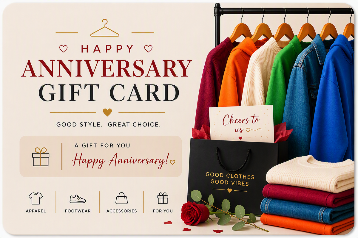 Anniversary Gift Card Happy Phoenix