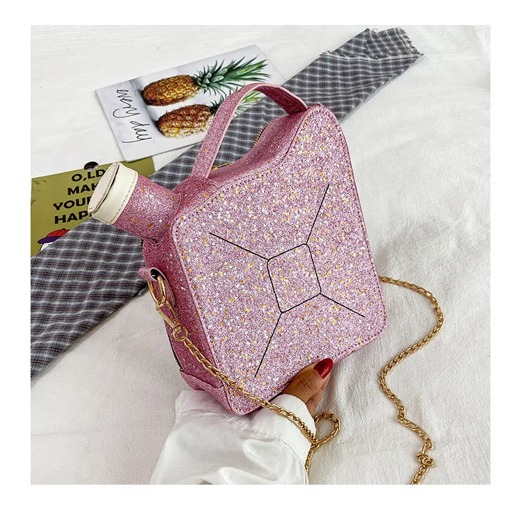 Fashion Personality Oil Pot Bag Creativity Bag Happy Phoenix