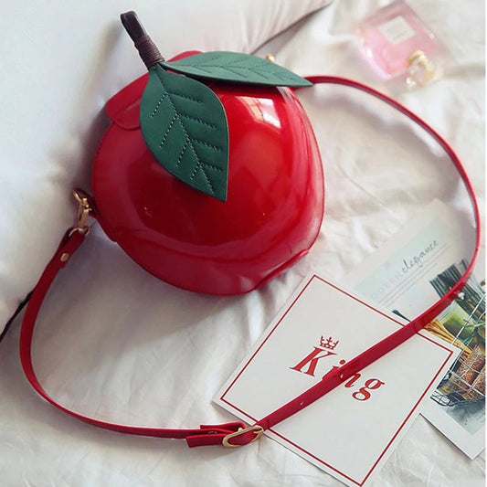 3D Apple Crossbody Bag for Women Happy Phoenix