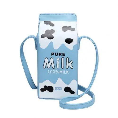Milk Box Shape Cute Shoulder Bag Happy Phoenix