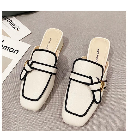 Flat Rome Hoof Cover Toe Casual Shoes Happy Phoenix