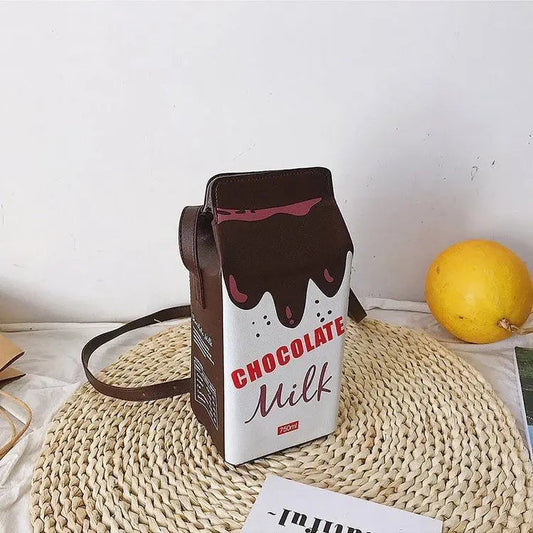 Milk Box Shape Cute Shoulder Bag Happy Phoenix