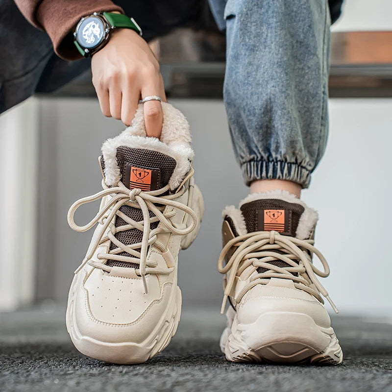Men’s Warm Waterproof Winter Boots Happy Phoenix