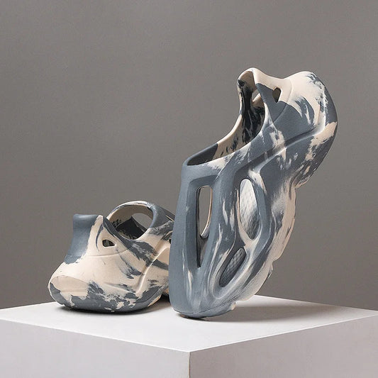 Summer Camouflage Comfy Platform Clogs Happy Phoenix
