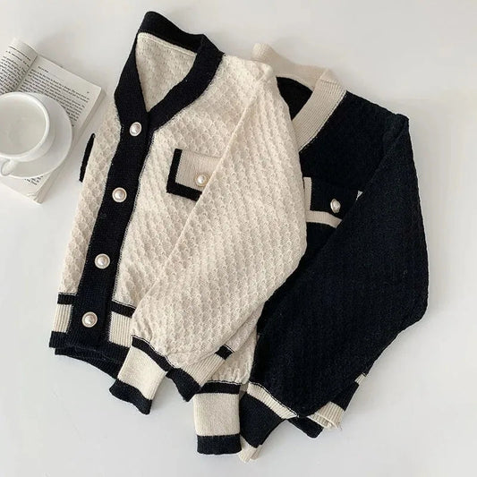 Loose Long-sleeved Knit Sweater Happy Phoenix